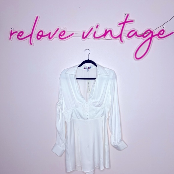 Urban Outfitters Dresses & Skirts - T1-Urban outfitters, White dress -Sz L NWT